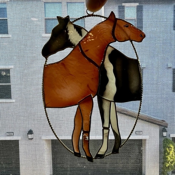 Other - Stained Glass Horse Wall Art